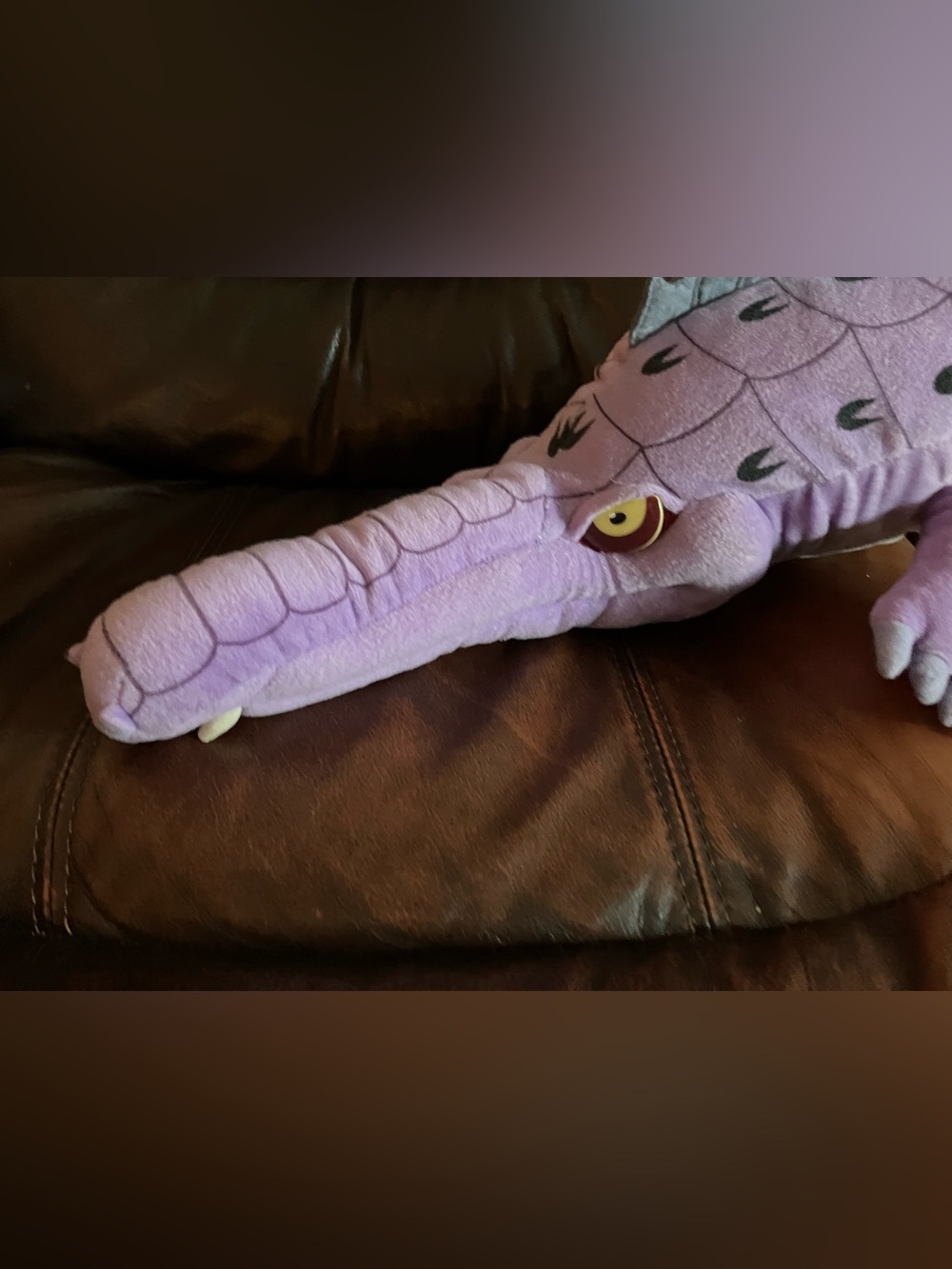 VERY RARE HTF MELTDOWN CRETACEOUS DINOSAUR 20" PLUSH STUFFED NANCO. ICE AGE 2